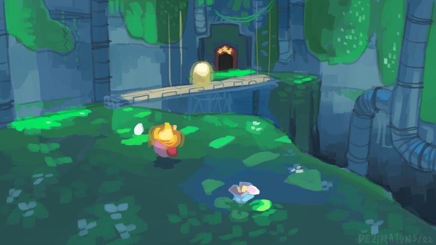 Kirby Forgotten Land Study [3]